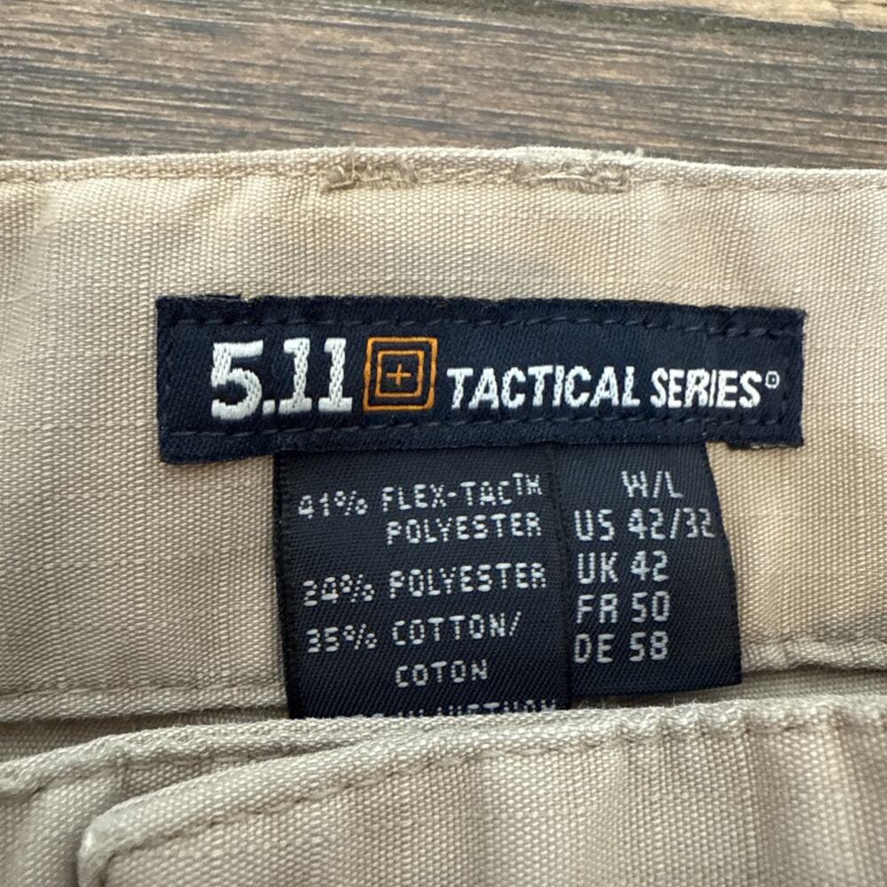 511 Tactical Pants Mens 42x30 Military Tan Taclite Pro Ripstop Cargo 74369 - Picture 5 of 9